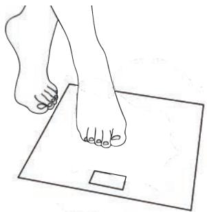 MEDISANA BS 444 - A) Medición de peso sencilla con la función „Step-On“ - 1