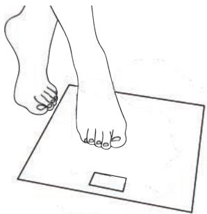 MEDISANA BS 444 - A) Einfache Gewichtsmessung mit der „Step-On“- Funktion - 1