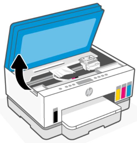 HP SMART TANK PLUS 7005 - Élimination d'un bourrage papier à l'intérieur de l'imprimante - 1