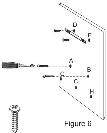 SILVERLINE 3170 EC.9 - Vis de la barre d'accroche de la cheminée; - 1
