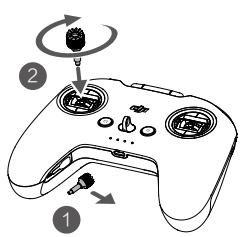 DJI FPV - Préparation de la radiocommande - 1