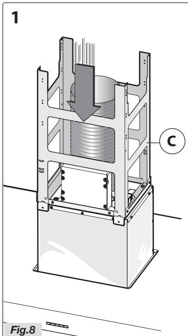 ASKO CI41236S - Installation height: - 9
