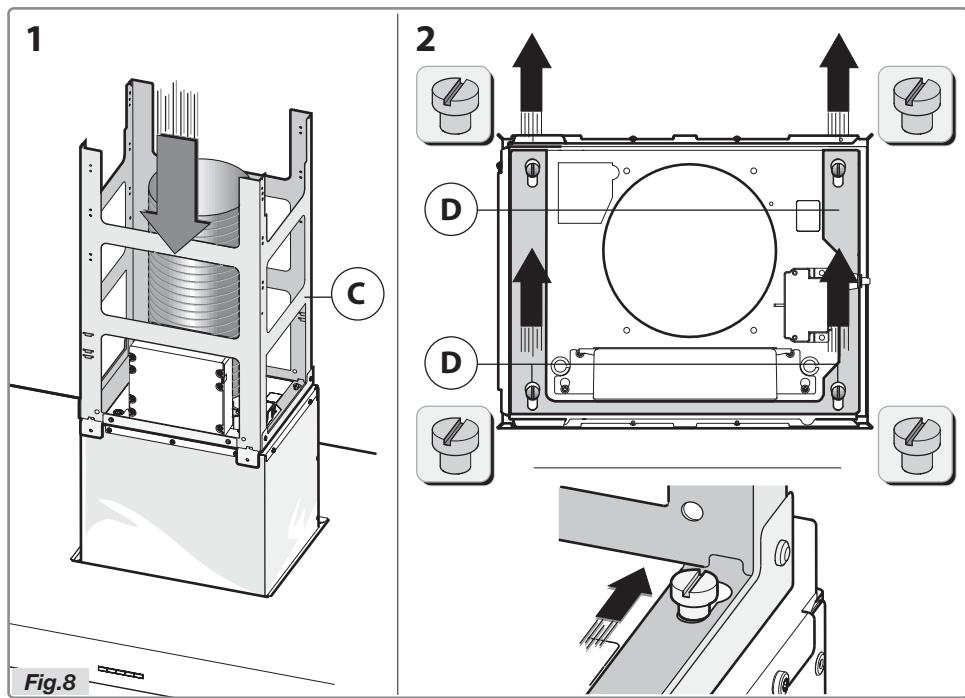 ASKO CI41236S - Hauteur de fixation : - 9