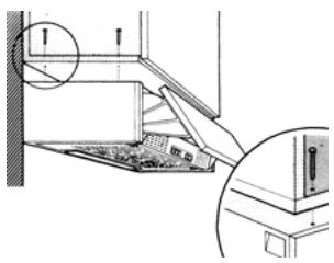 FABER 2156 LG/X A60 - FESTING UNDER VEGGSKAPET - 1