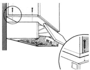 FABER 2156 LG/X A60 - FASTSÄTTNING AV UNDRE VÄGGSKÅP - 1