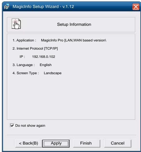 SAMSUNG BN59-00865A - Activation du mode MagicInfo - 4