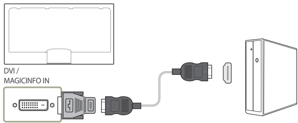SAMSUNG BN59-00865A - Connexion à l'aide d'un cable HDMI-DVI - 4
