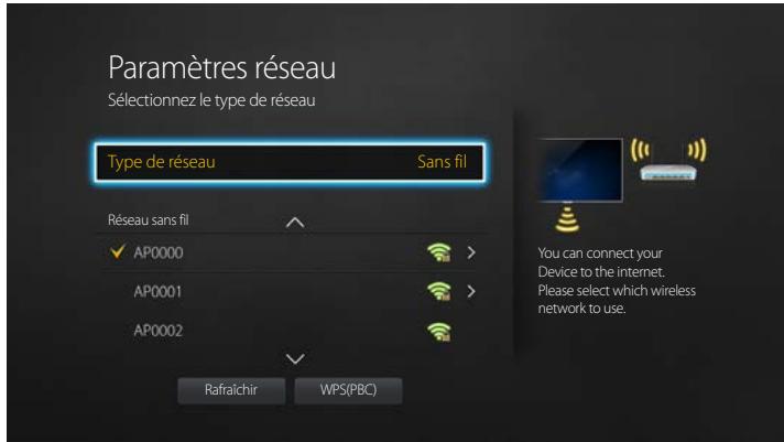 SAMSUNG BN59-00865A - Paramètres réseau - 1