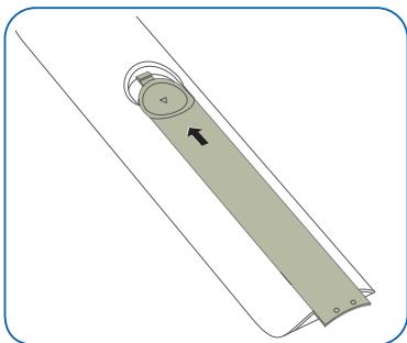 SAMSUNG BN59-00865A - Pour placer les piles dans la télécommande - 4