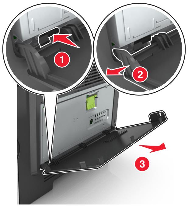 LEXMARK MX517DE - Installation d'un port internal solutions port - 3