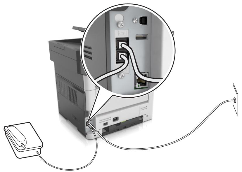 LEXMARK MX517DE - Configuration 1 : l'imprimante est directement connectée à un modem câble - 3
