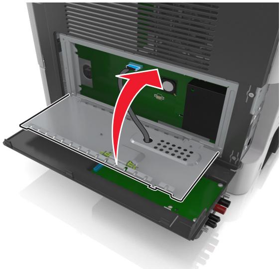 LEXMARK MX517DE - Installation d'un port internal solutions port - 15