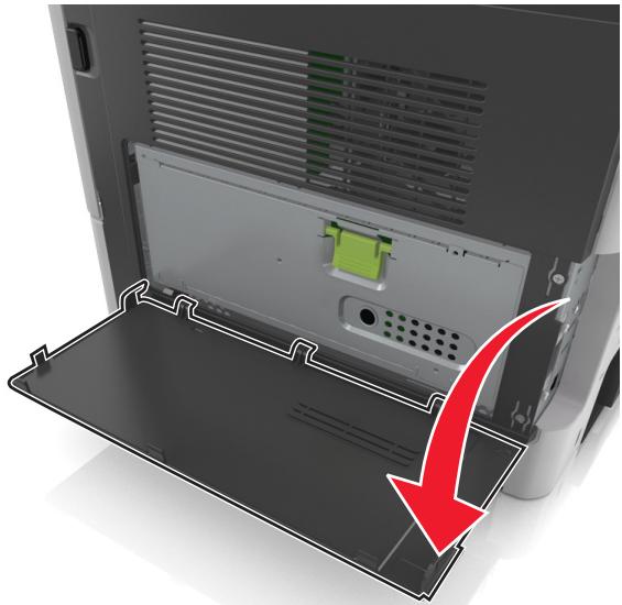 LEXMARK MX517DE - Accès à la carte contrôleur - 2