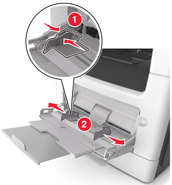 LEXMARK MX517DE - Alimentation du chargeur multifonction - 4