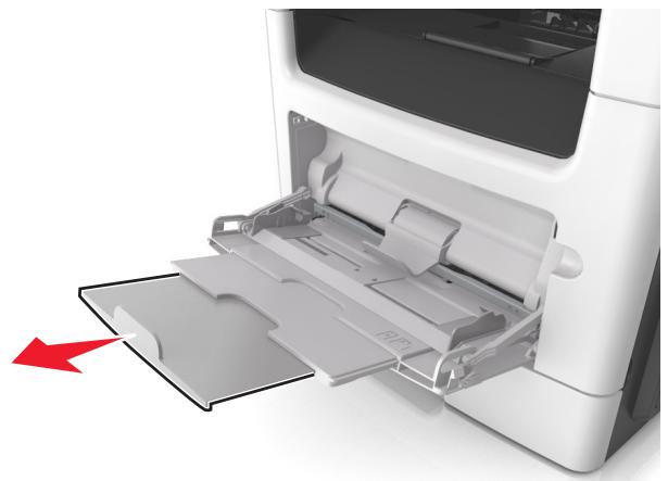 LEXMARK MX517DE - Alimentation du chargeur multifonction - 3