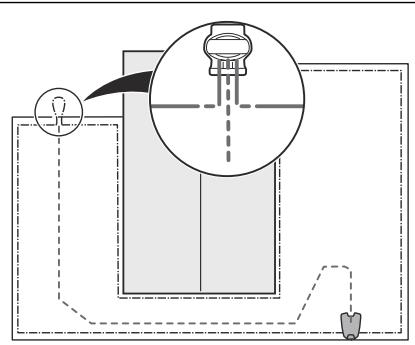 GARDENA SILENO CITY 600QM - Installation du câble guide - 2