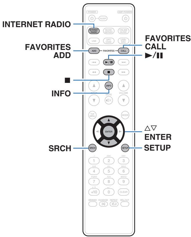 MARANTZ NA8005 - Listening to Internet Radio - 1