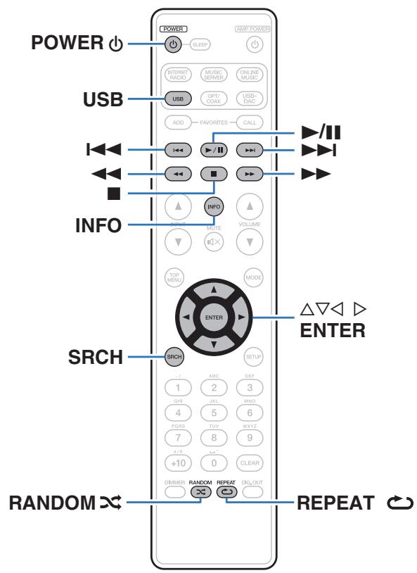 MARANTZ NA8005 - Playing a USB memory device - 1