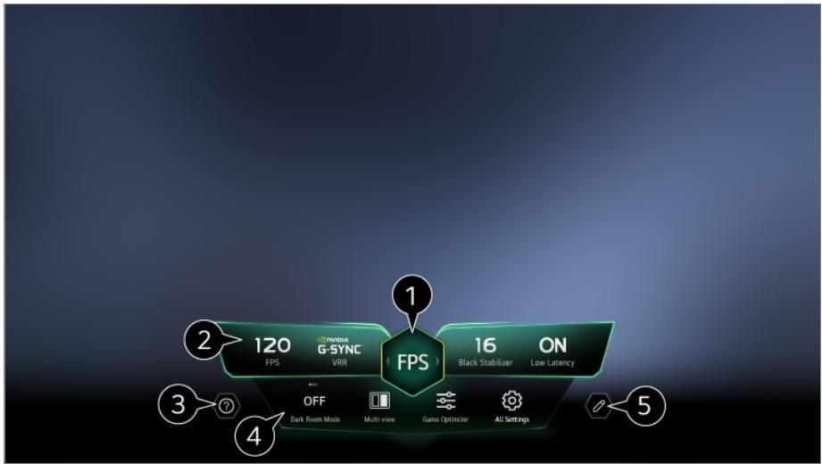 LG 65NANO926  -  75NANO926 - Tableau de bord de jeu - 1