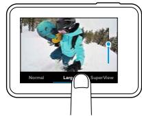 GOPRO HERO6 - Réglage du zoom - 1