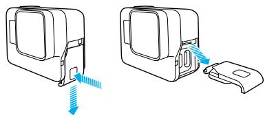 GOPRO HERO6 - RETRAIT DE LA PORTE LATERALE - 1
