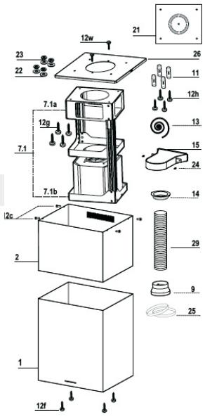 FABER CUBIA ISOLA PLUS - Kol. Dokumentacija - 1