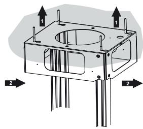 FABER CUBIA ISOLA PLUS - BEVESTIGING FRAME - 2