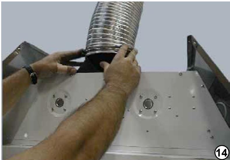 LACANCHE L2HM1200 - Montage de la hotte : - 10