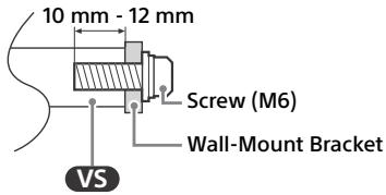 SONY KD-43X81J - Wall-Mount Bracket Installation Information - 1