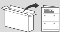 SONY KD-43X81J - Guide d'installation - 1