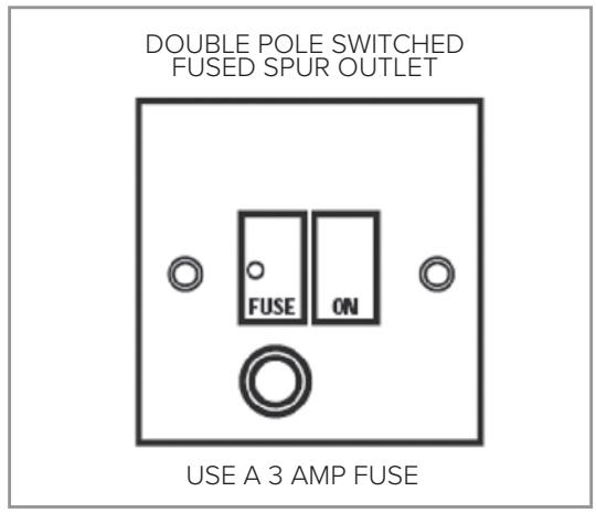 CDA EIN60F - IMPORTANT: THIS APPLIANCE IS A CLASS II APPLIANCE (DOUBLE INSULATED) AND IS NOT INTENDED TO BE EARTHED. DO NOT FIT AN EARTH LEAD TO THIS EXTRACTOR. - 1
