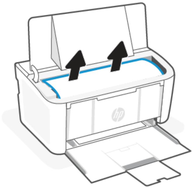 HP LASERJET M110WE - Suppression du bourrage des zones de sortie - 2