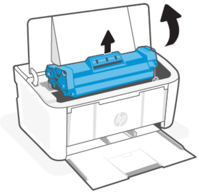 HP LASERJET M110WE - Retrait et remplacement d'une cartouche de toner - 1
