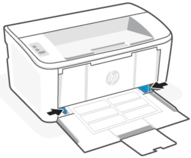 HP LASERJET M110WE - Chargement des étiquettes - 2