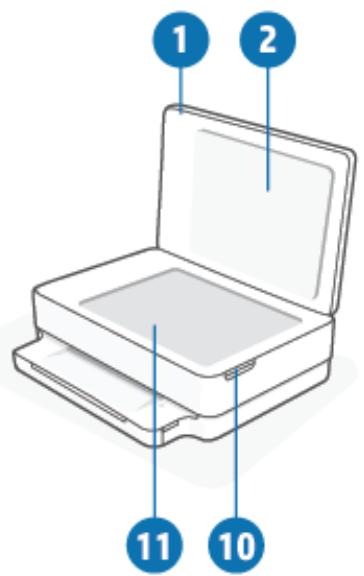 HP ENVY 6020E - Vue de dessus et vue avant - 1