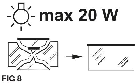 SCHOLTES SOHB1930X - Replacing the lamps - 1