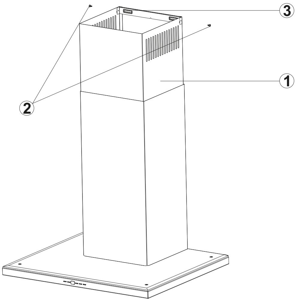 SCHOLTES SOHB1930X - Emplacement de l'appareil / Appliance position - 3