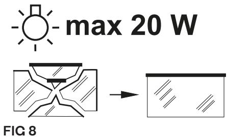 SCHOLTES SOHV1940X - Replacing the lamps - 1