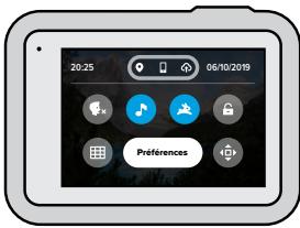 GOPRO HERO8 - CHARACTERISTIQUES DU TABLEAU DE BORD - 7