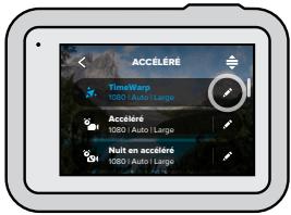 GOPRO HERO8 - Paramètres du mode Acceleré - 1