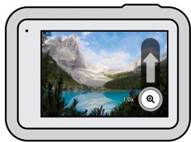 GOPRO HERO8 - UTILISATION DU ZOOM TACTILE - 2