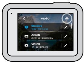 GOPRO HERO8 - RESTAURATION DES PRÉRÉGLAGES PAR DÉFAUT - 1