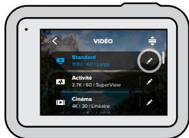 GOPRO HERO8 - PERSONNALISATION DES PRÉRÉGLAGES - 1