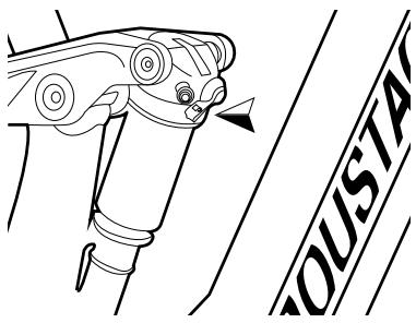 MOUSTACHE DIMANCHE - Sistema di bloccaggio dell'ammortizzatore - 1