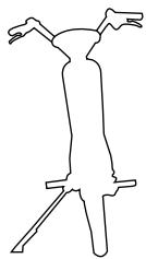 MOUSTACHE DIMANCHE - BEQUILLES - 1