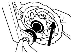 MOUSTACHE DIMANCHE - Werkwijze om een viel met snelspanner veilig vast te zetten - 1