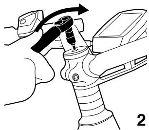 MOUSTACHE DIMANCHE - Ga als volgt te werk bij speling op het balhoofd: - 2