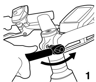 MOUSTACHE DIMANCHE - Ga als volgt te werk bij speling op het balhoofd: - 1