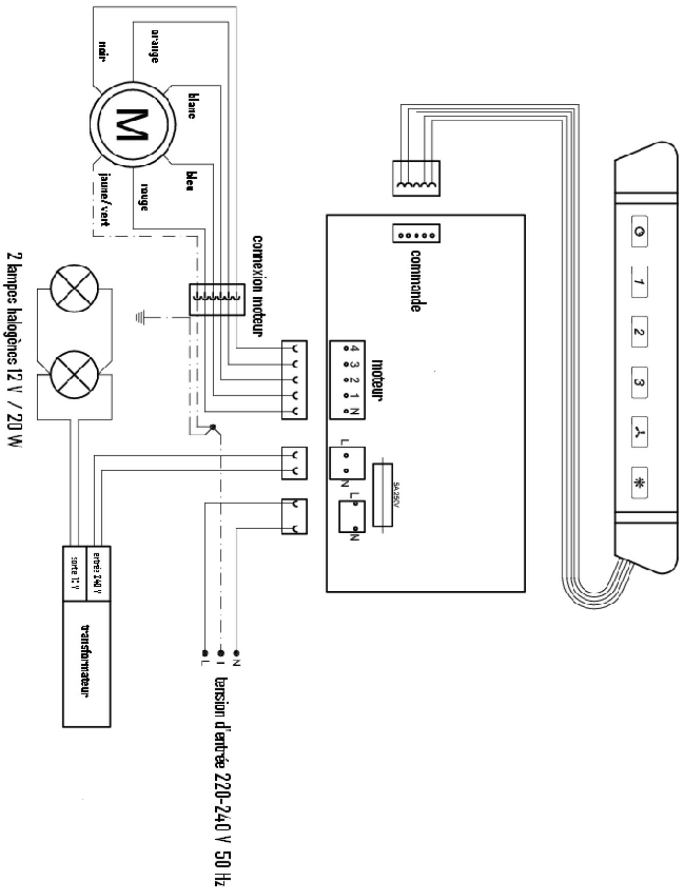 GODIN PRINCESSE 162903 CA - SCHEMA ELECTRIQUE - 1