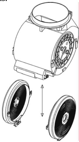 GODIN PRINCESSE 162903 CA - Remplacement de ces filtres : - 1